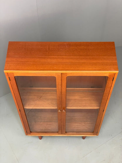 EB7535 Vintage G Plan Teak Display Cabinet Shelving Unit 1980s Retro MWOO