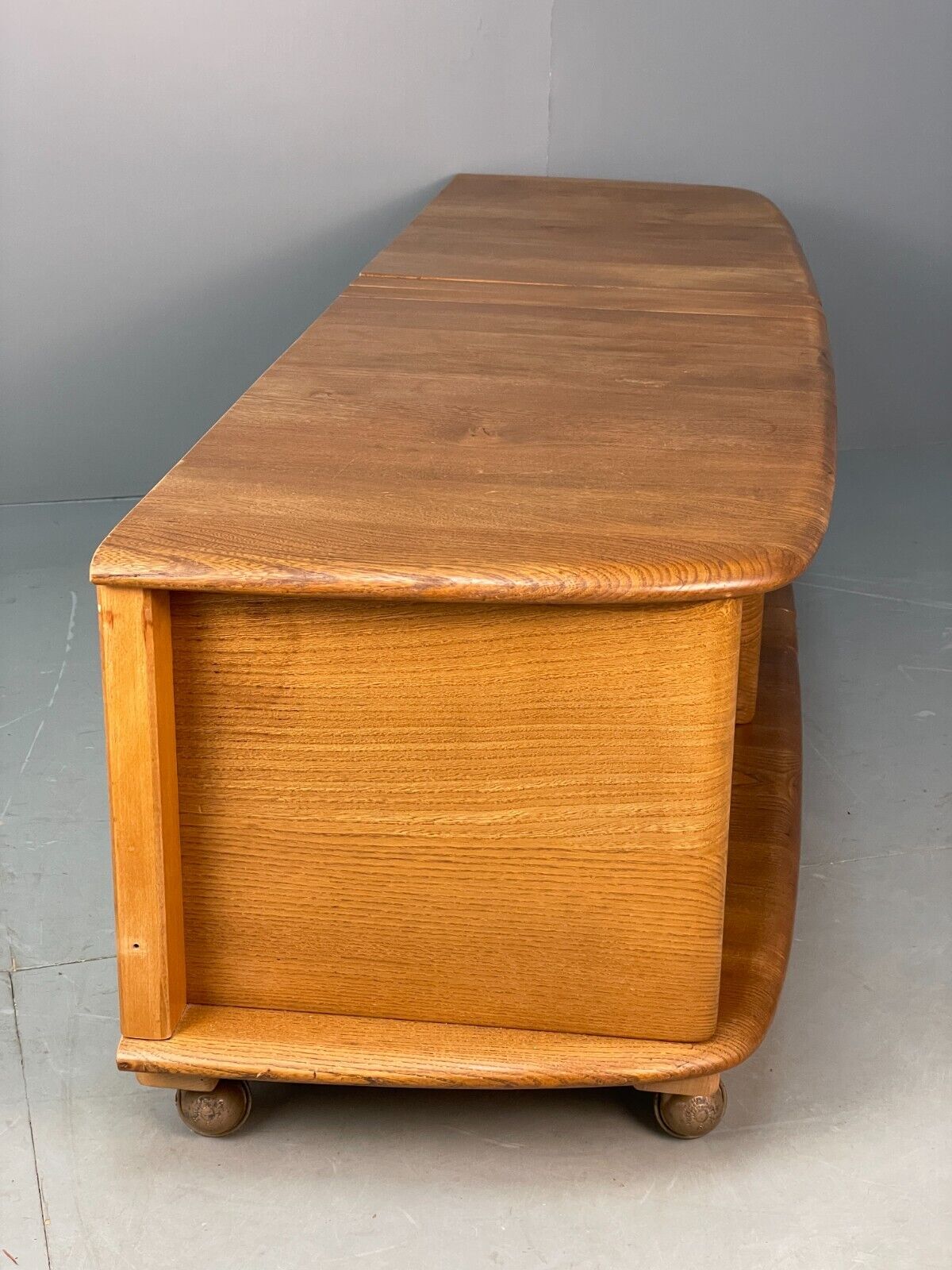 Homemade Elm Media Unit From Ercol Tables EB7562 MWOO