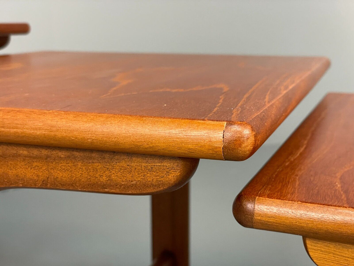 Vintage Teak Nesting Tables Retro 1980s EB8405 MWOO