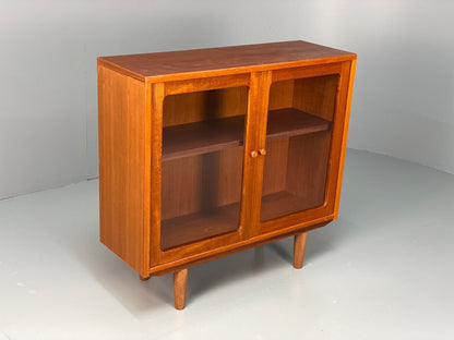 Vintage G Plan Small Teak Glazed Bookcase 1980s Retro EB7945 MWOO