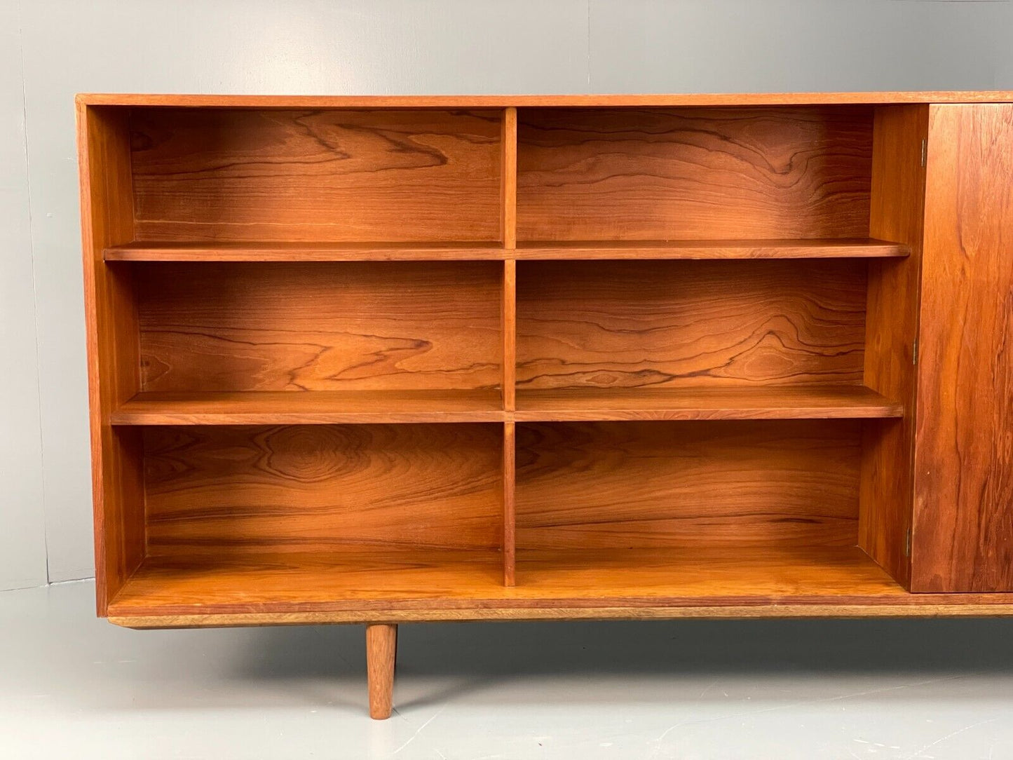 Vintage Teak Long Custom Wall Unit Retro 1970s Hall Runner EB7947 MWOO