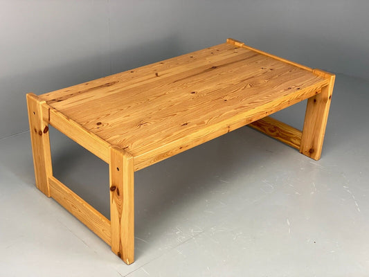 Vintage Swedish Designer Pine Coffee Table By Yngve Ekstrom EB7852 MWOO