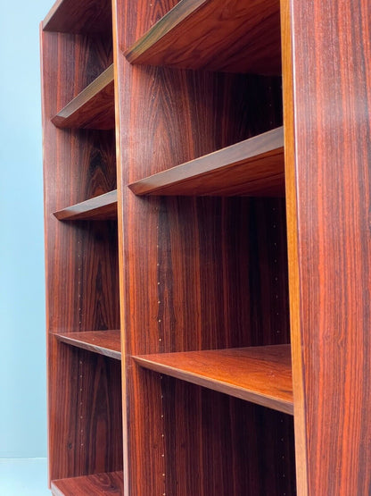 EB6846 Vintage Danish Rosewood Shelving Unit by Poul Hundevad Retro 1970s MWOO