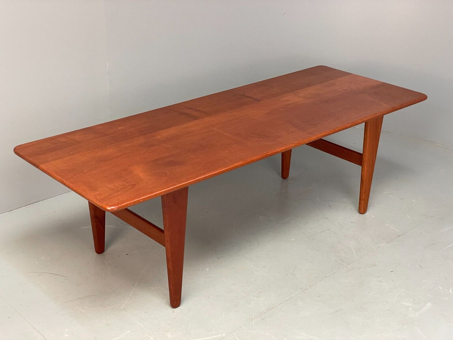 EB7555 1960s Vintage Danish Solid Teak Coffee Table  MWOO