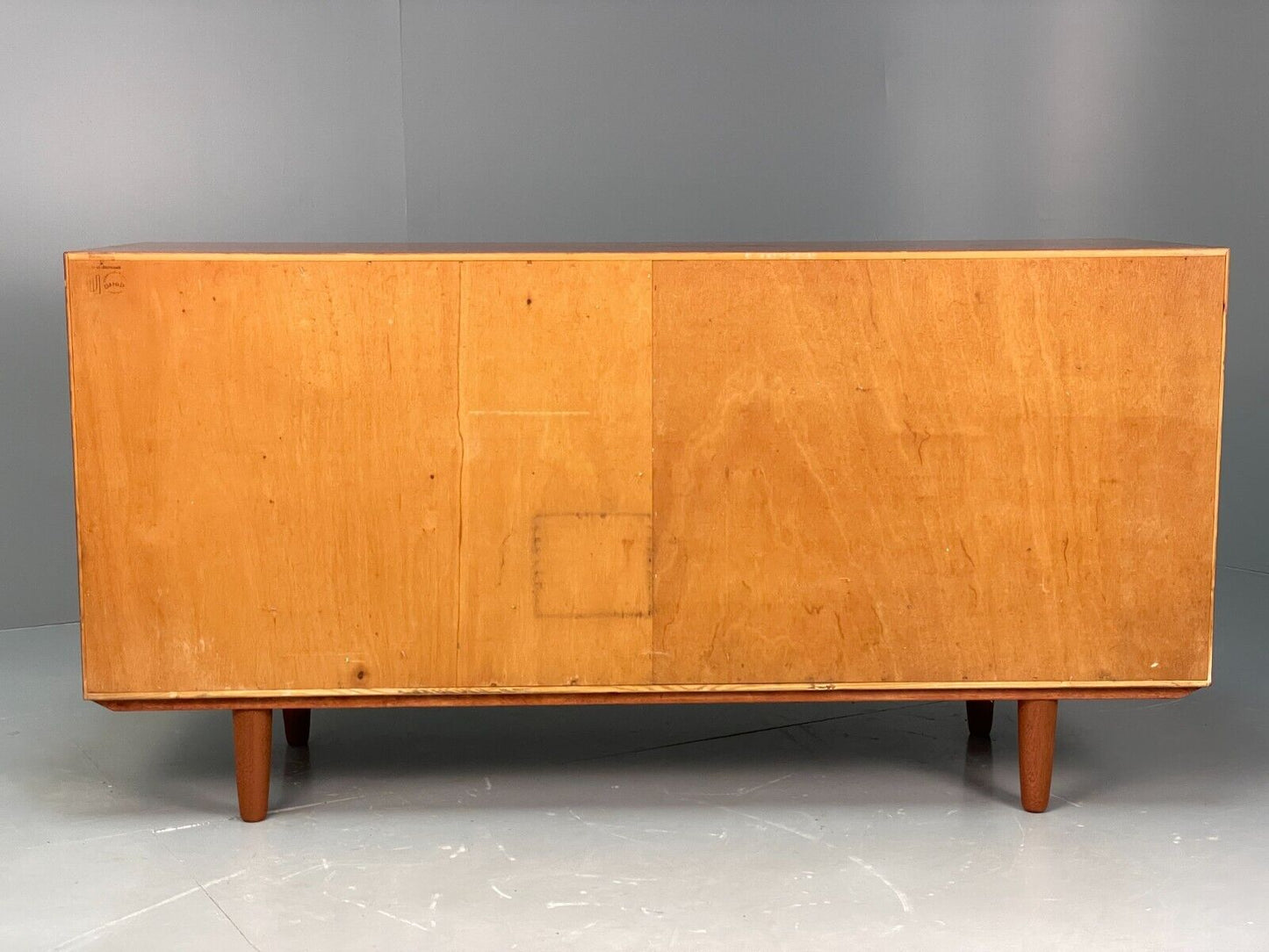 EB6857 Vintage Danish Teak Sideboard By Poul Hundevad 1960s Retro MWOO