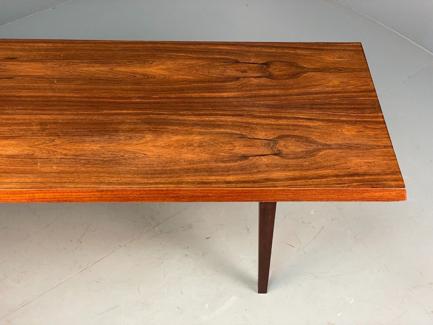 EB7554 Vintage Danish Teak and Rosewood Coffee Table 1970s  MWOO