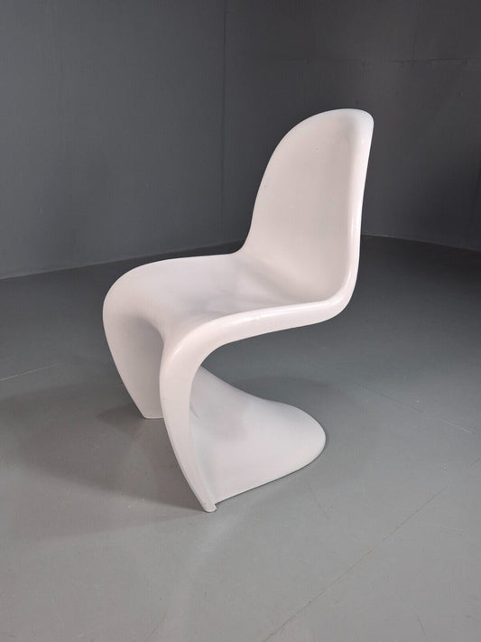 Vintage Panton S Chair Copy White Plastic EB7889 MNOR