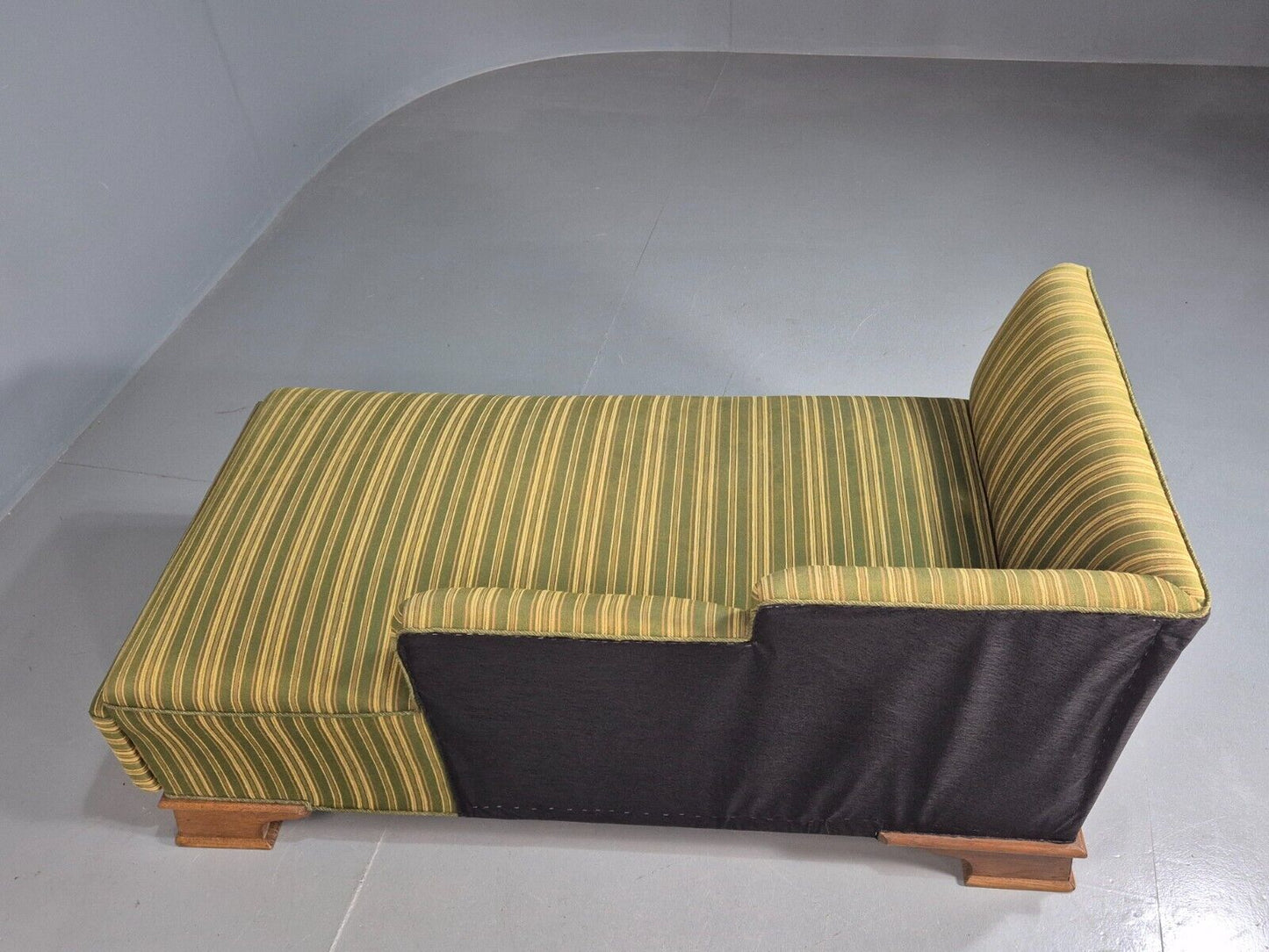 Vintage Danish `DayBed Chaise Lounge Green Art Deco 1920s EB8079 VCHA