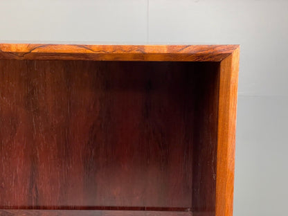 EB5960 Vintage Danish Rosewood Bookcase 1970s Retro Mid Century 3 Shelf MWOO