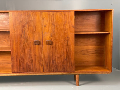 Vintage Teak Long Custom Wall Unit Retro 1970s Hall Runner EB7947 MWOO