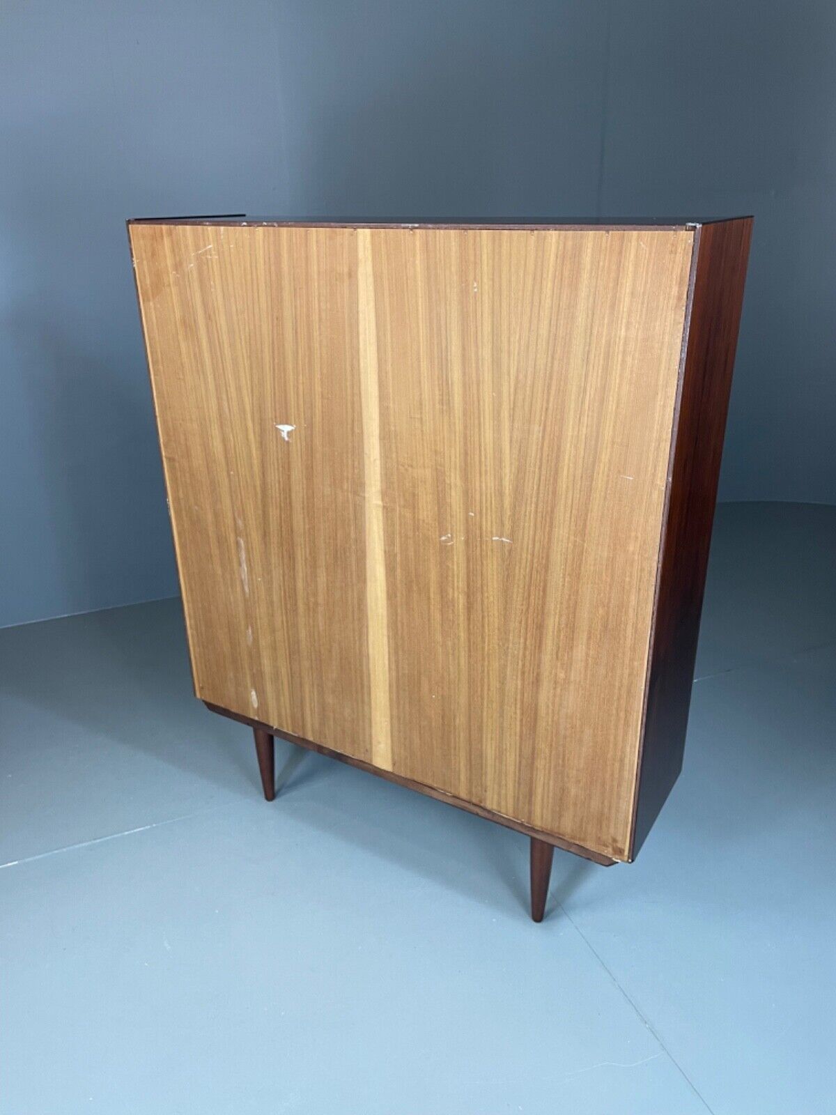 EB5258 Vintage Danish Rosewood Bookcase 1970s Retro Mid Century MWOO