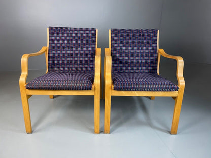 EB4880 Two Farstrup Bentwood Lounge chairs MCM, Retro, Vintage Danish MBEN