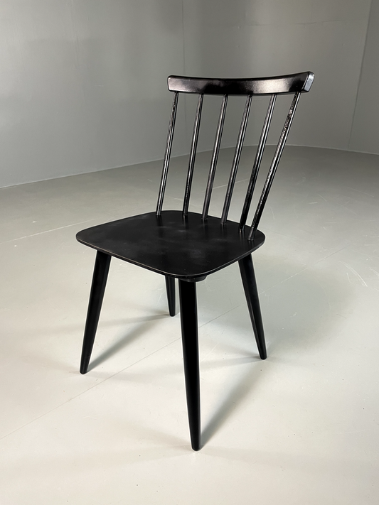 EB6107 Vintage Finnish Dining Chair, Stickback, 1960s, Varjonen, Retro, MCM,MDIN