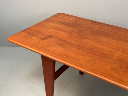 EB7555 1960s Vintage Danish Solid Teak Coffee Table  MWOO