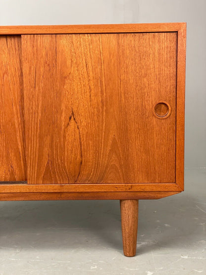 Vintage Danish Small Teak Cupboard Turned Legs Retro 1970s EB7838 MWOO