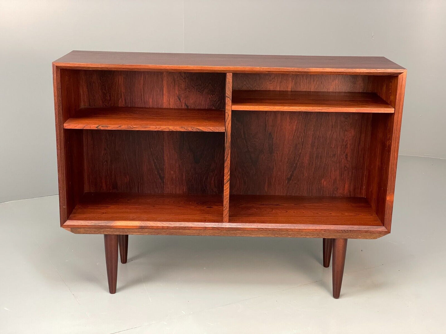 EB6545 Vintage Danish Rosewood Bookcase 1970s Retro Mid Century MWOO