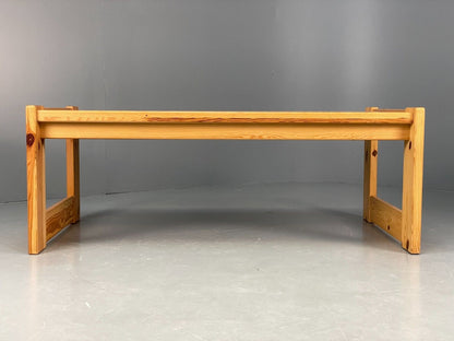 Vintage Swedish Designer Pine Coffee Table By Yngve Ekstrom EB7852 MWOO