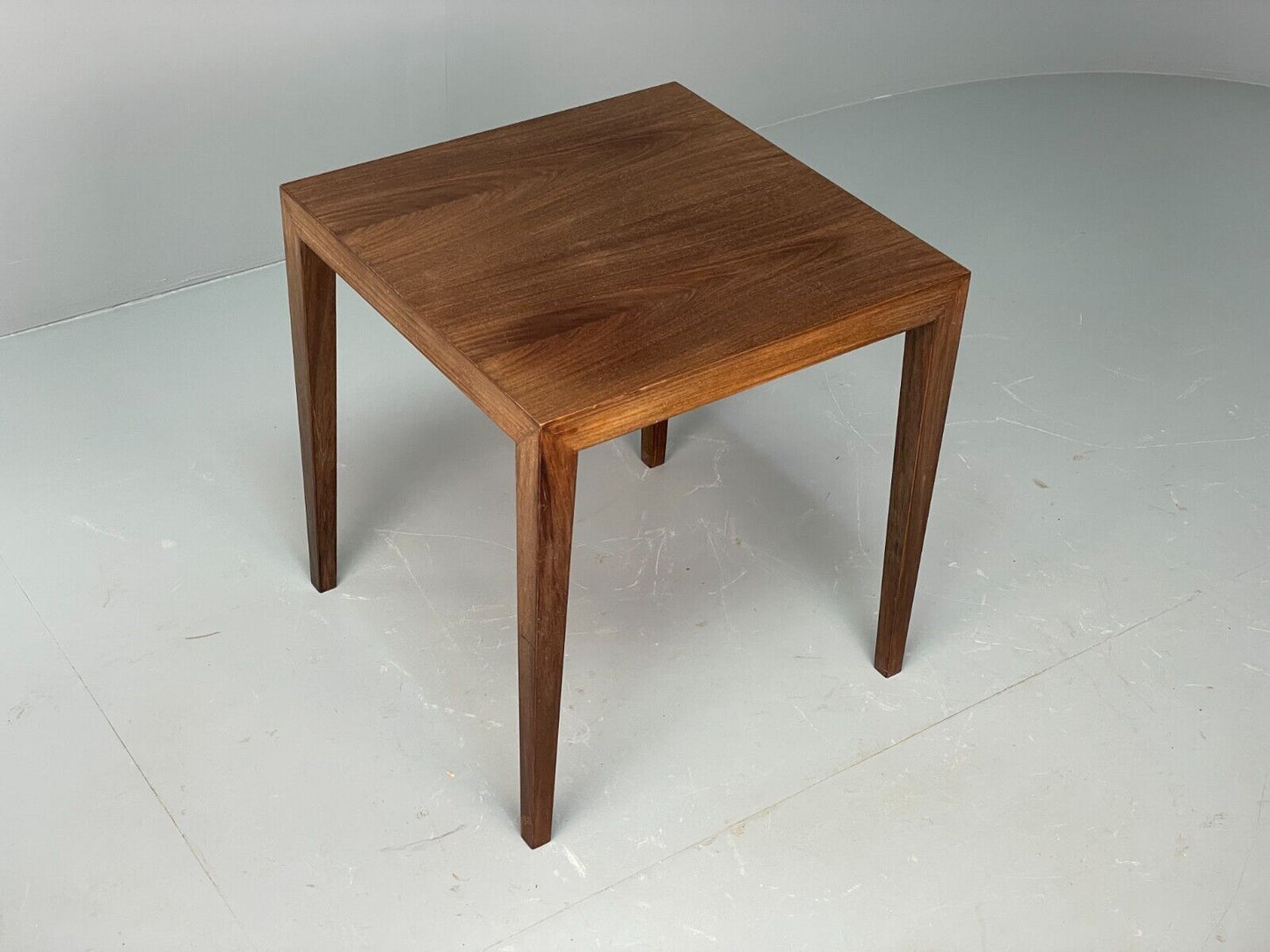 EB6799 Small Vintage Danish Walnut Coffee Table By Haslev Tables 1970s MWOO