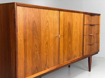 EB6280 Vintage Danish Rosewood Sideboard 1960s Retro Mid-Century MWOO