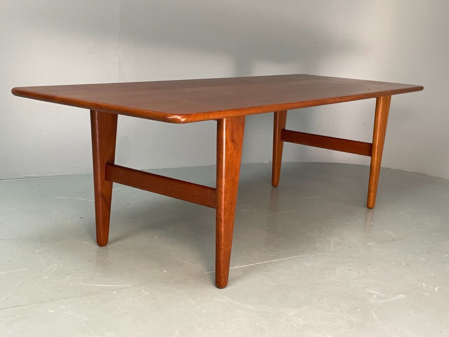 EB7555 1960s Vintage Danish Solid Teak Coffee Table  MWOO