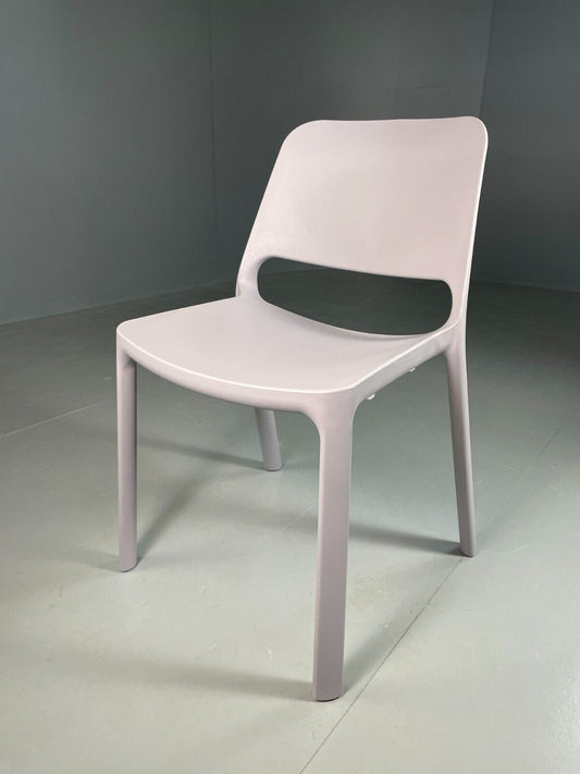 EB6835 Vintage Nuke Orlandini Stacking Chair lilac Italian Design MSTA