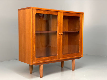 Vintage G Plan Small Teak Glazed Bookcase 1980s Retro EB7945 MWOO