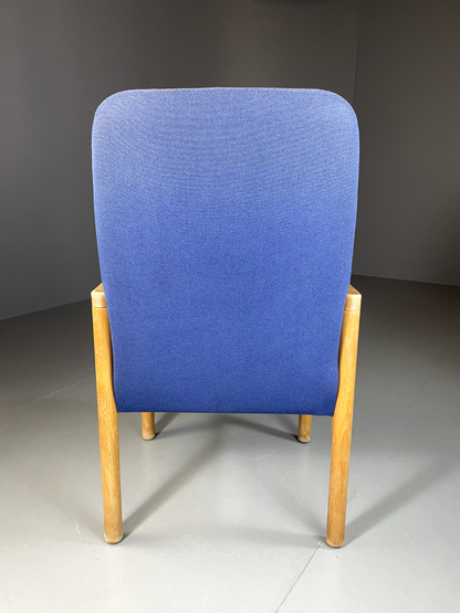 EB5388 Vintage Danish Office Chair. 1980s, Oak and Wool. Retro MDIN