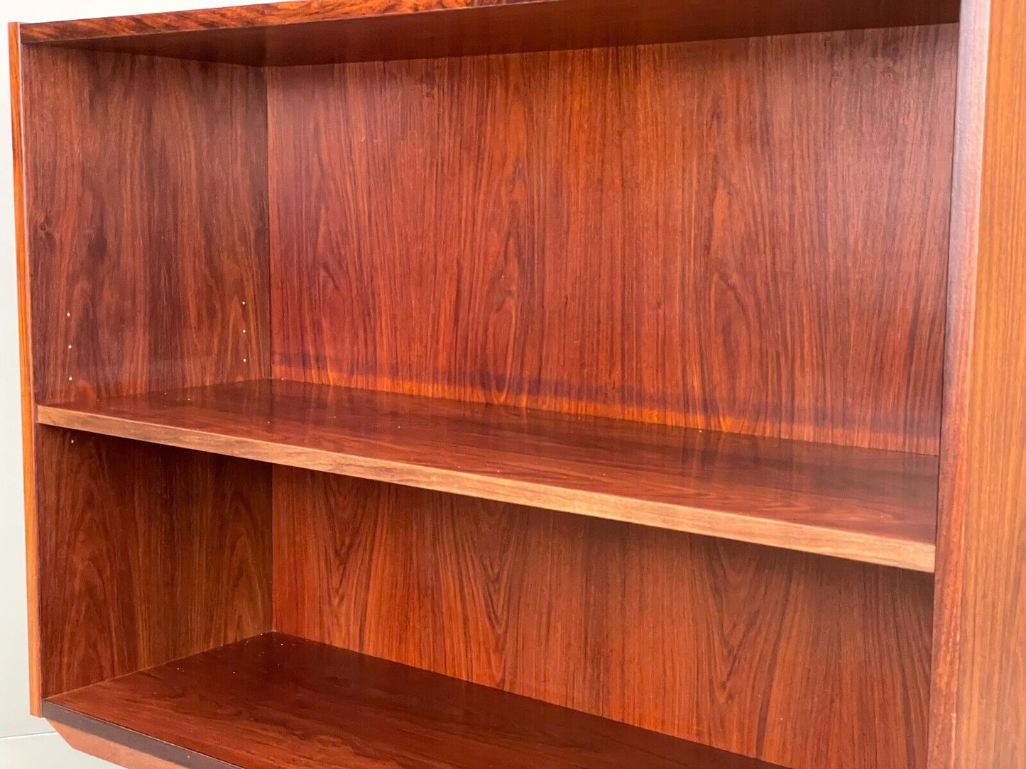 EB6904 Vintage Danish Rosewood Bookcase Retro Mid Century 1980s MWOO