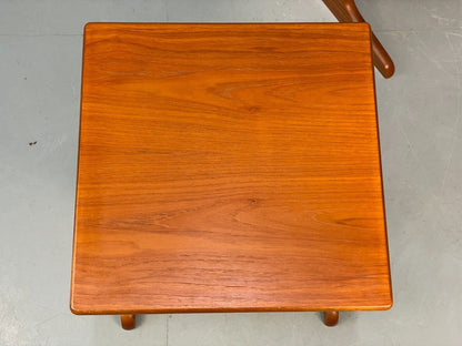 Vintage Teak Nesting Tables Retro 1980s EB8405 MWOO