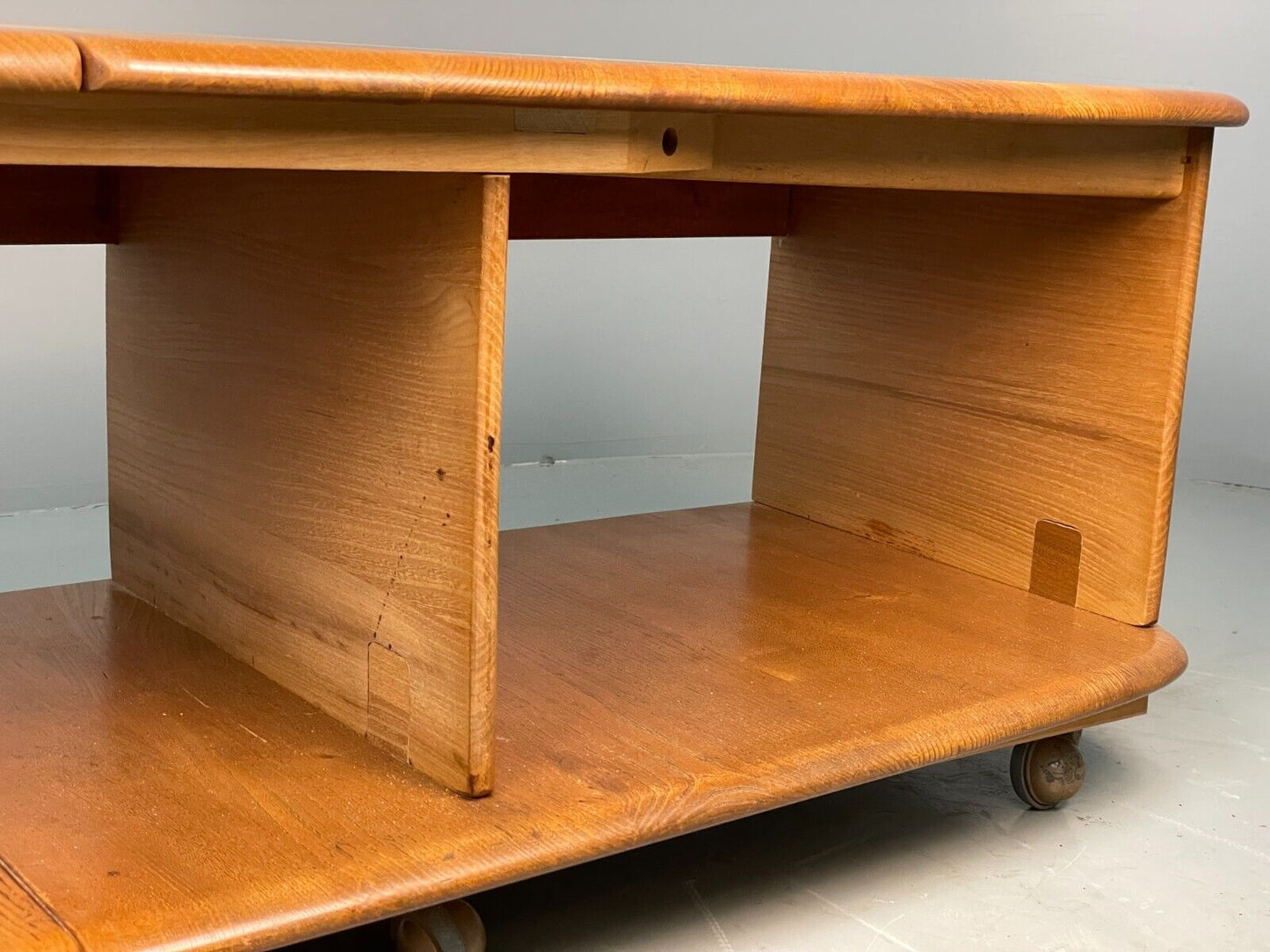 Homemade Elm Media Unit From Ercol Tables EB7562 MWOO