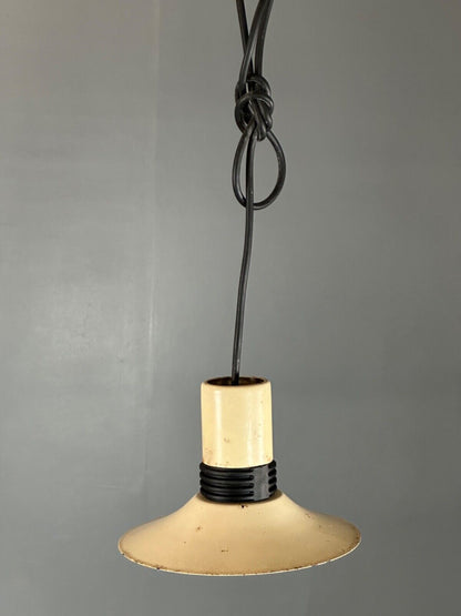 EB4643 Pair of Danish Mid Century Retro Industrial Pendent Lights  LCLW