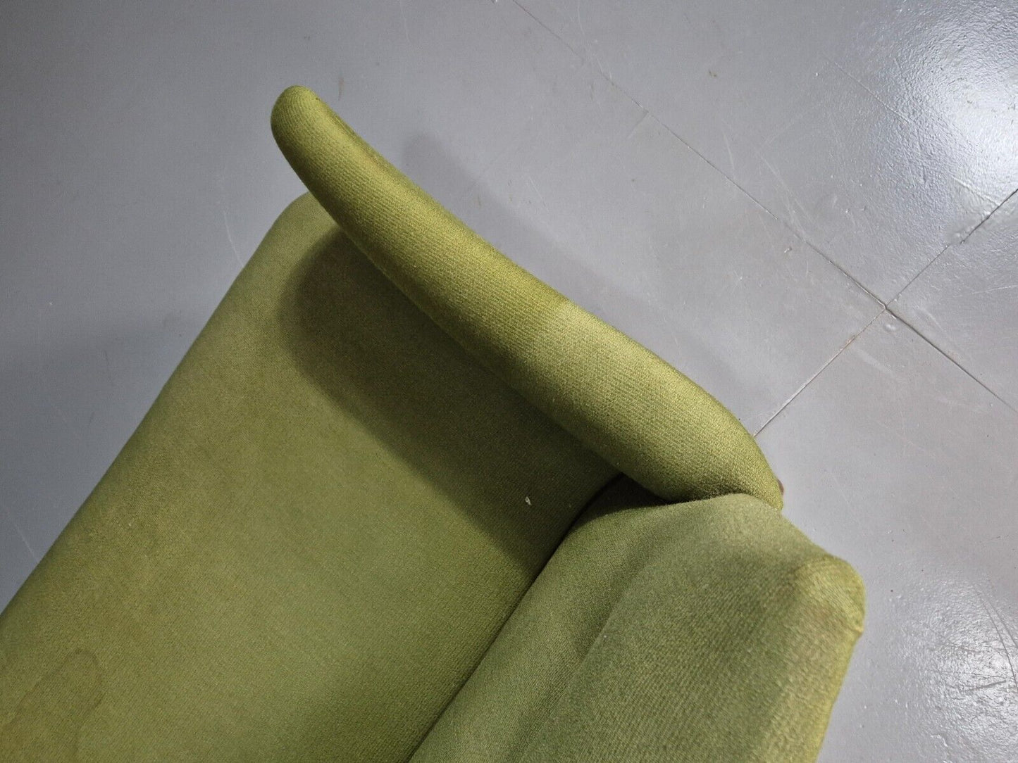 Vintage Danish 2 Seat Sofa Green Fritz Hansen 2 Seat 1950s MCM Retro EB8219 M2SS