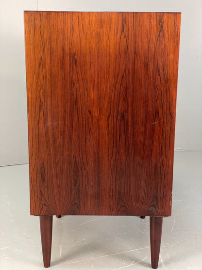 EB5959 Vintage Danish Rosewood and Mahogany Bedside Unit Retro MCM MWOO