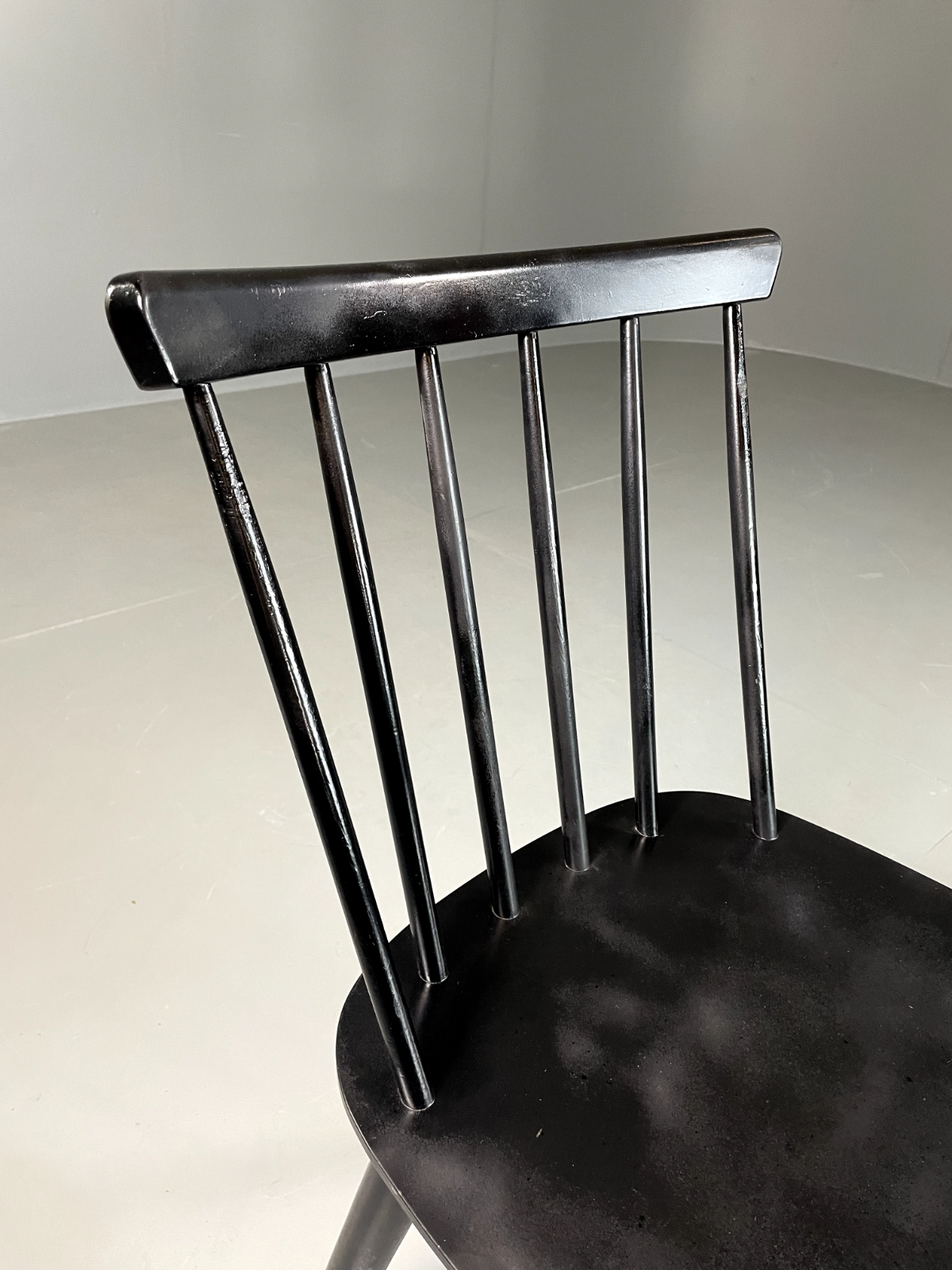 EB6107 Vintage Finnish Dining Chair, Stickback, 1960s, Varjonen, Retro, MCM,MDIN