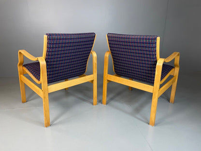 EB4880 Two Farstrup Bentwood Lounge chairs MCM, Retro, Vintage Danish MBEN