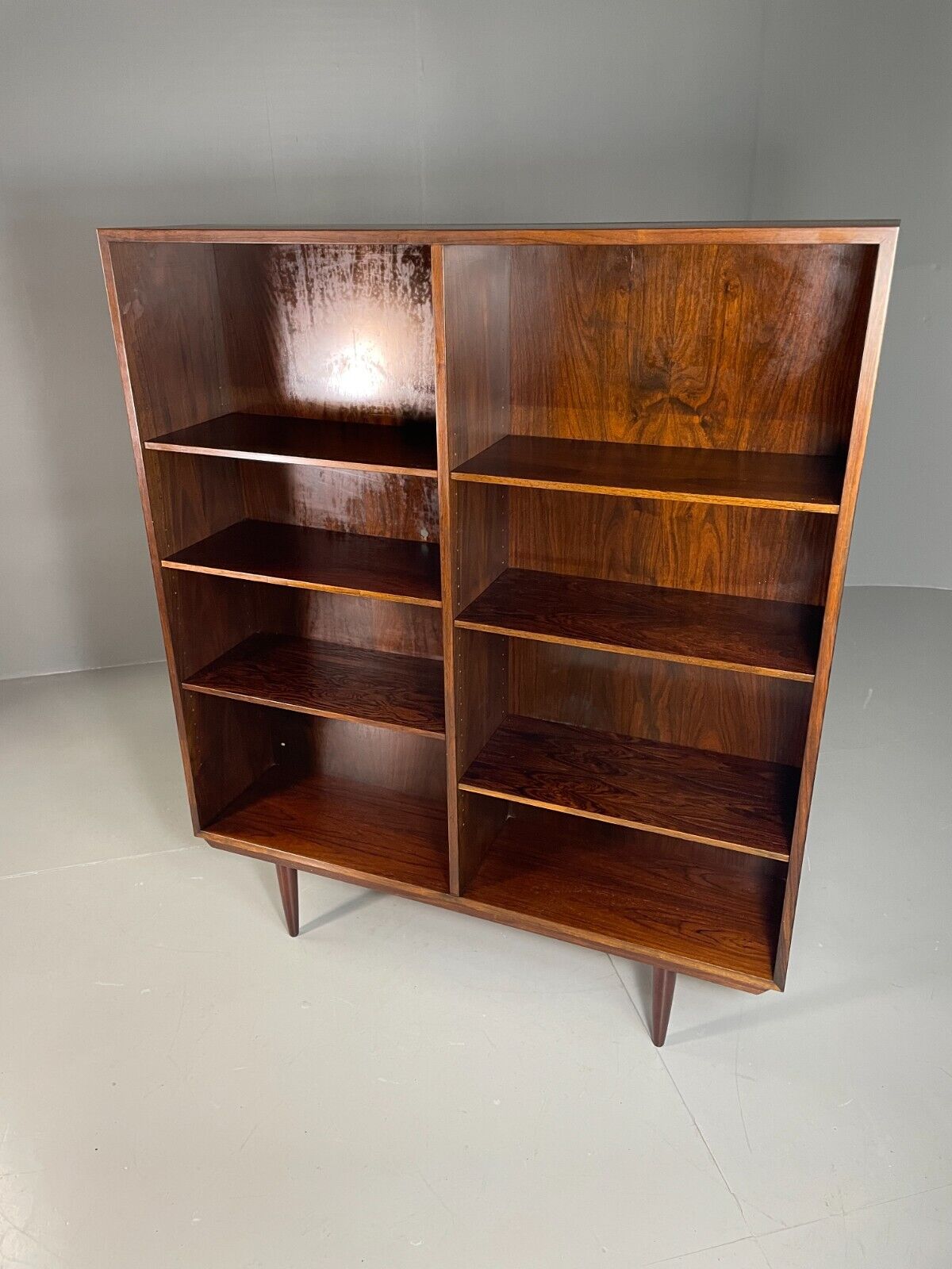 EB6555 Vintage Danish Rosewood Large Shelving Unit by Omann Jun Retro 1970s MWOO