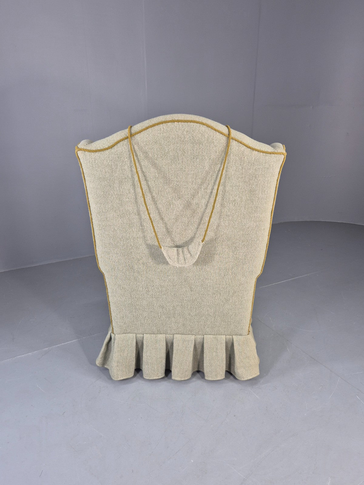 Vintage Danish Wing Back Armchair Cottage Style 1960s Retro Classic EB12672