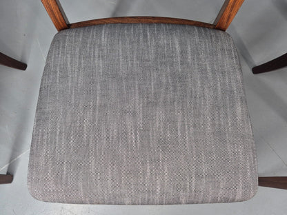 3 G Plan Dining Chairs Teak Frame New Upholstery 1980s Retro  EB11760