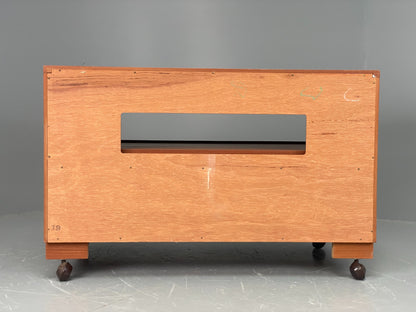 Vintage Teak Media Unit G Plan 1970s Sliding Shelf TV Unit EB12069
