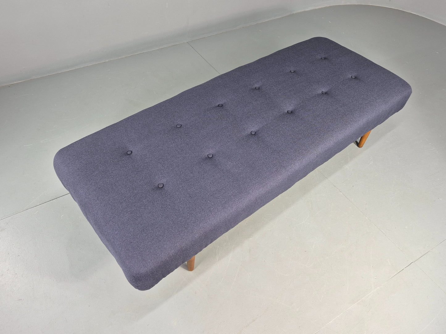 Vintage Danish Day Bed New Upholstery 1960s Retro Mid Century EB12388