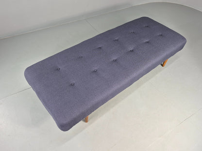 Vintage Danish Day Bed New Upholstery 1960s Retro Mid Century EB12388