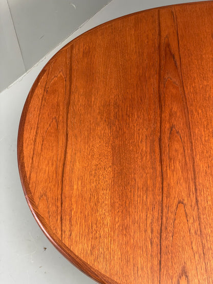 G Plan Dining Table Oval Teak Fresco Range 1960s Vintage Mid Century EB12514
