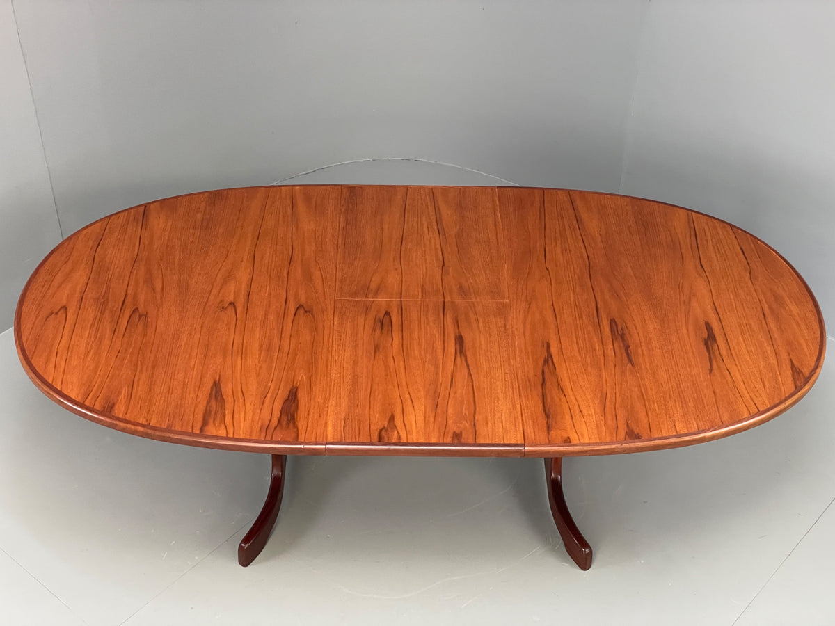 Vintage G Plan Dining Table Oval Teak Fresco Range 1960s Mid Century EB12942