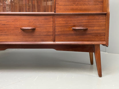 Vintage G Plan Highboard Sideboard Retro 1960s Walnut Shelving Drawers EB11865