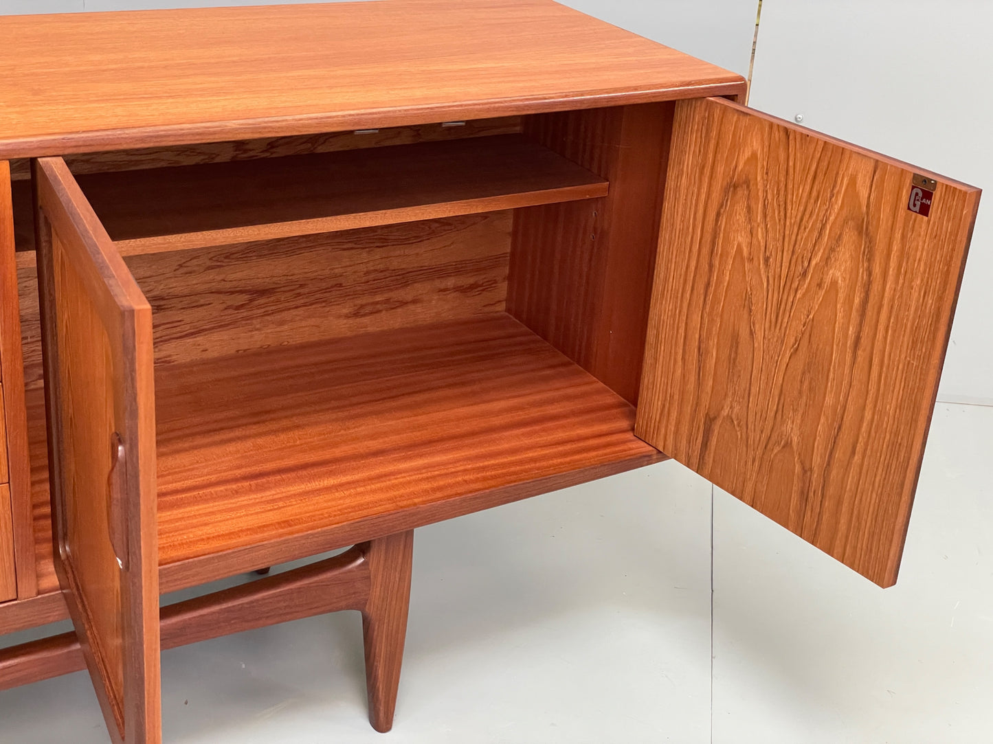 Vintage G Plan Sideboard Teak Fresco Mid Century Retro 1960s Shelving EB12935
