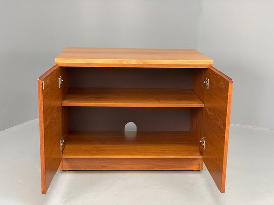 Vintage Teak Cabinet Beaver & Tapley Media Unit Retro 1980s Record EB12507