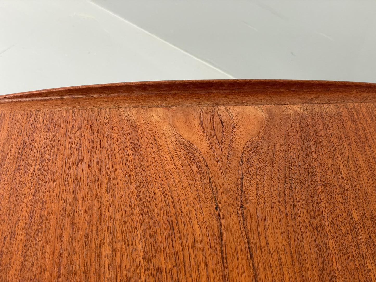 Vintage Teak Coffee Table Danish Mid Century 1960s Drawer Cane EB12356