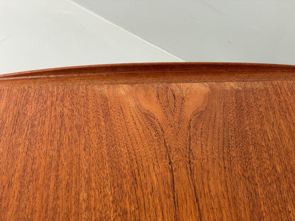Vintage Teak Coffee Table Danish Mid Century 1960s Drawer Cane EB12356