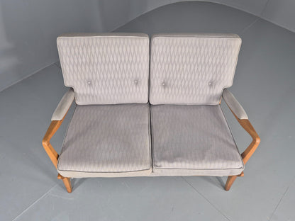 Vintage Cintique 2 Seater Sofa Mid Century 1950s Design Retro EB11946