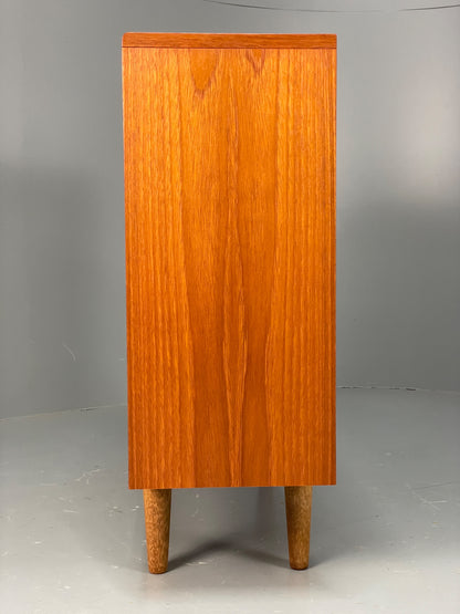 Vintage G Plan Bookcase Teak 1970s Glazed Doors Shelving Mid Century EB12972